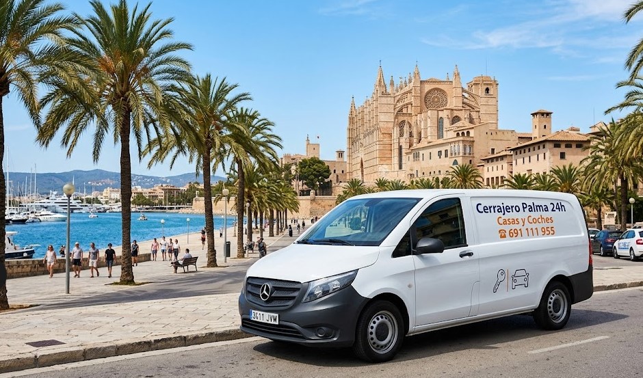 Furgoneta Cerrajero Palma Mallorca 24h